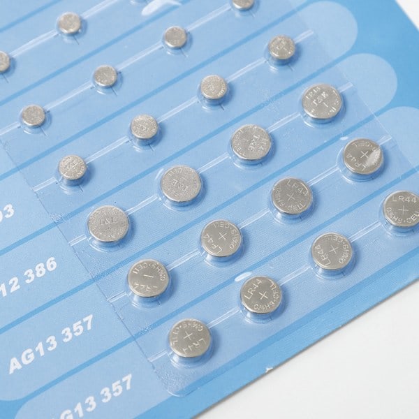 Knapcellebatterier Knapcellebatterier til ure, spil, kameraer (40-pak) Holdbar og effektiv strøm