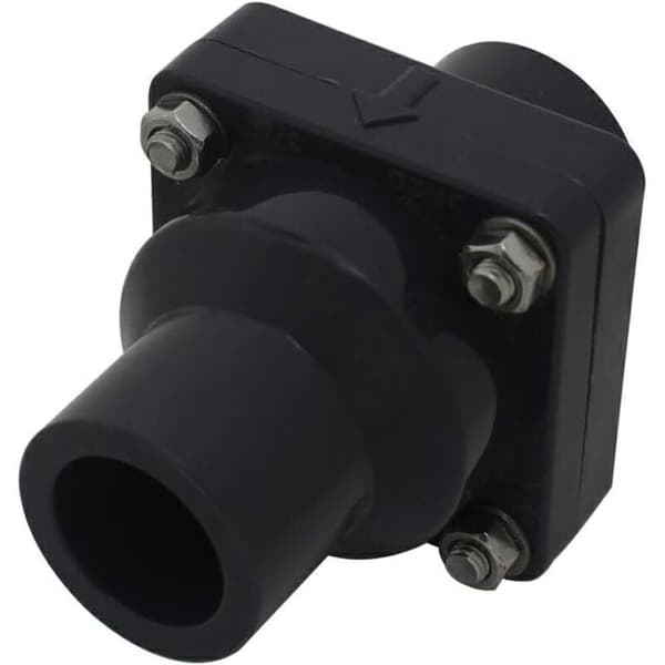 PVC Vann Sjekkventil Tilbake Strømningsventil 32mm Diameter for Rørleggerarbeid