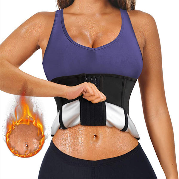 Yoga sport fitness midja korsett och mage bälte (midjestorlek 65-75 cm)