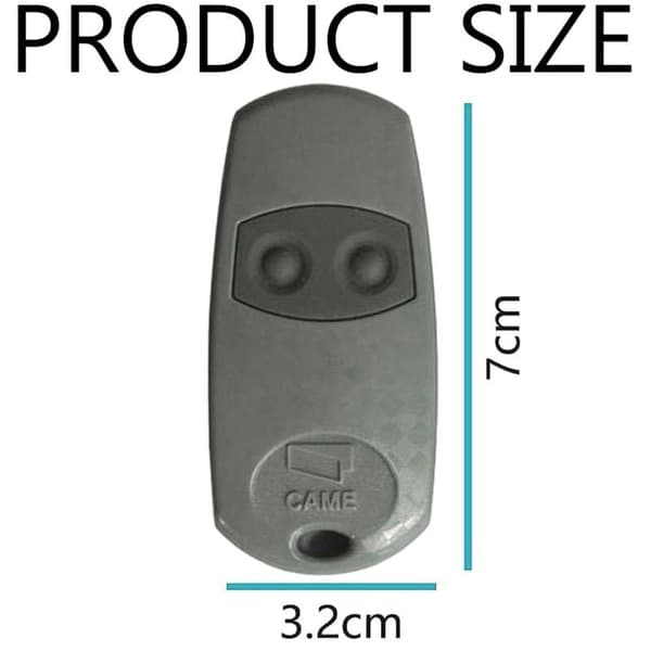 Original Came TOP432EE Fjernkontroll Fiksert Kode Frekvens 433 92 MHz
