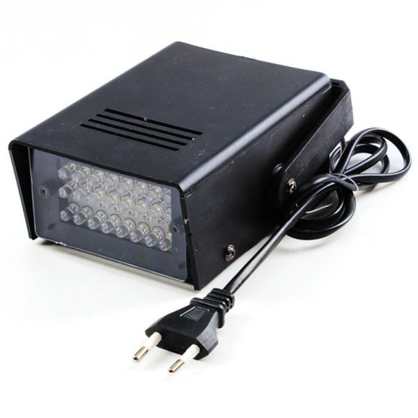 Mini Strobe Light Disco Lights EU-VITT LJUS EU-VITT LJUS EU-Vitt Ljus EU-White Light