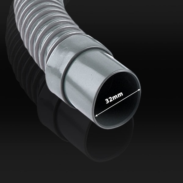 32mm flexibel poolslang - 1,5m lång