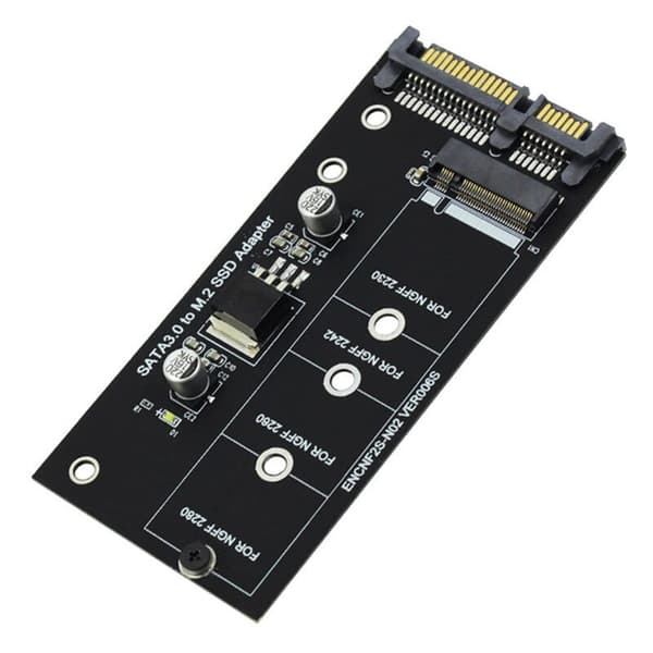 M.2 SATA Adapter M2 til NGFF Konverter 2.5 Tommer SATA3 Kort B Nøgle til 2230-2280 SSD