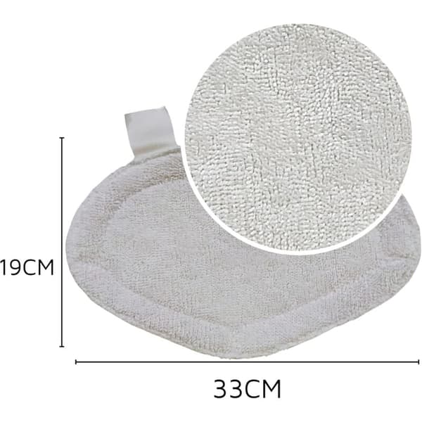 Mikrofiber ersättningspads för Polti Vaporetto ångmopp 6-pack