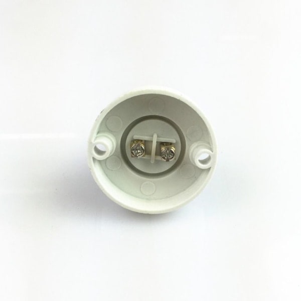 E14 Lampholder Sockel HVID hvid white