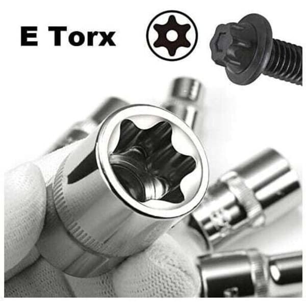 14-Dels E4-E24 E-Torx Hunn Torx Pipesett.