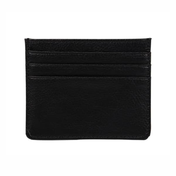 Kortholderpung med seddelrum - Sort sort black