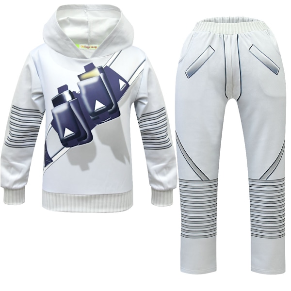 DJ elektronisk musik Marshmello tröja i samma stil som Marshmello kostym suit 160cm
