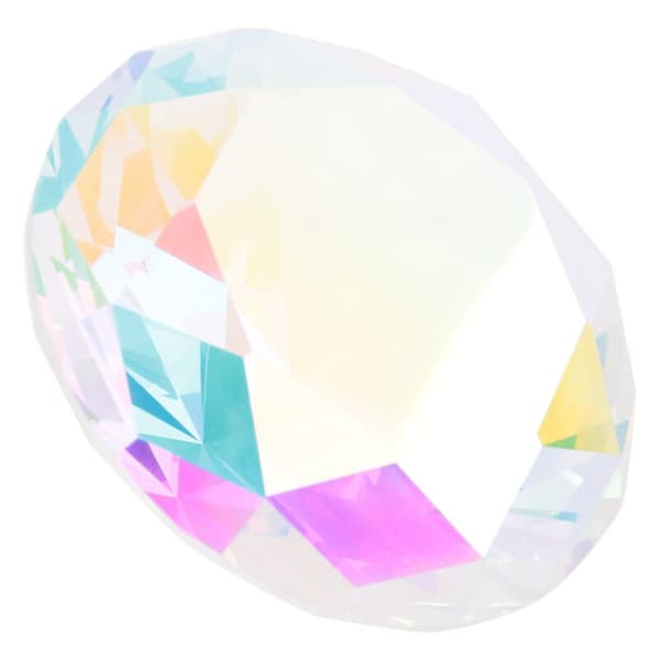 Dekorativ Diamant Kristall Pappersvikt 60mm B