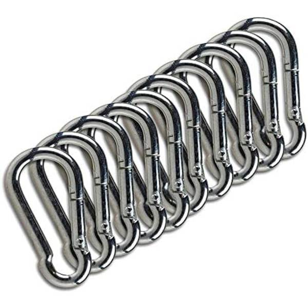 10 karbinhakar 8x80mm-Snabblås-Maximal belastning: 230kg