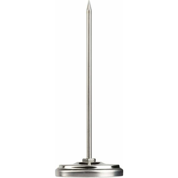 Kjøtttermometer, med symboler for enkel lesing, rustfritt stål, sølv (1 stk)