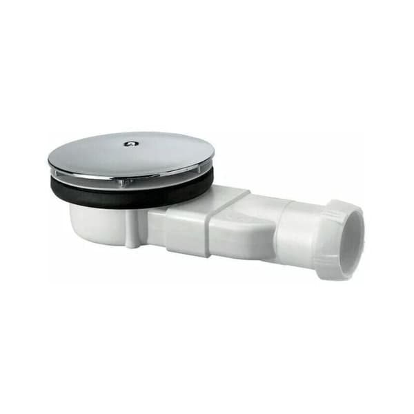 Ekstra-flatt dusjavløpskuppel ABS 30720138, hvit