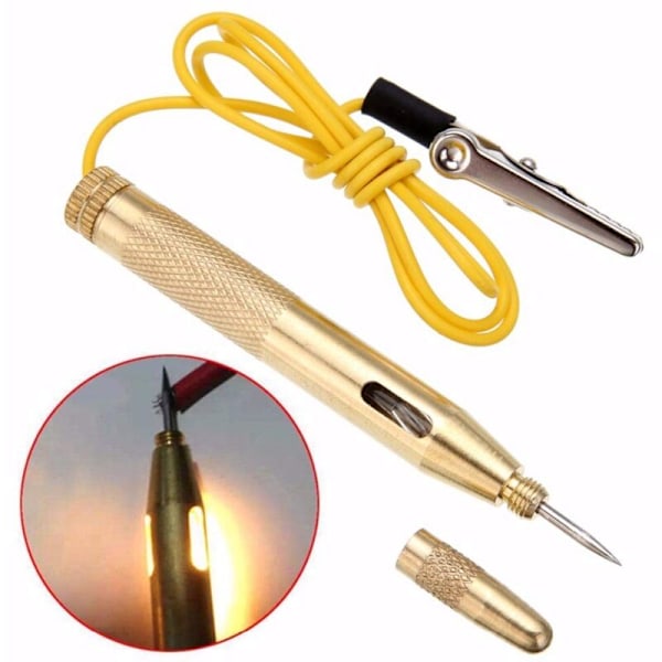 DC 6V/12V/24V Spændingstester Pen til Bil Lastbil