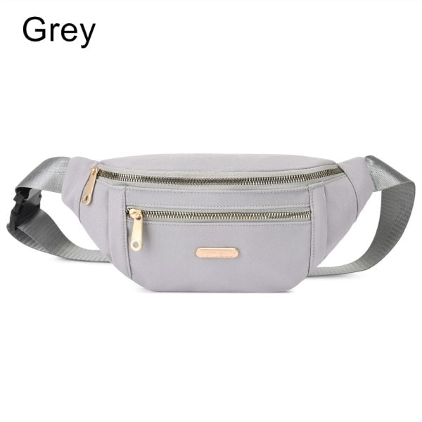 Midjeväska Fanny Pack GRÅ grå grey