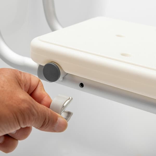 Elektrisk tandbørsteholder til vægmontering - Hvid - 4 stk. White 4Pcs