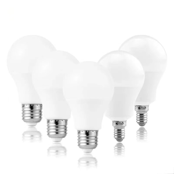 LED-pære super sterk hvit lys vanntett fabrikk innendørs belysning White light E27 9W