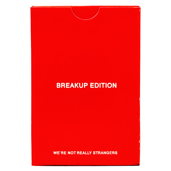 We're Not Really Strangers -pelipakan englanninkielinen versio breakup edition