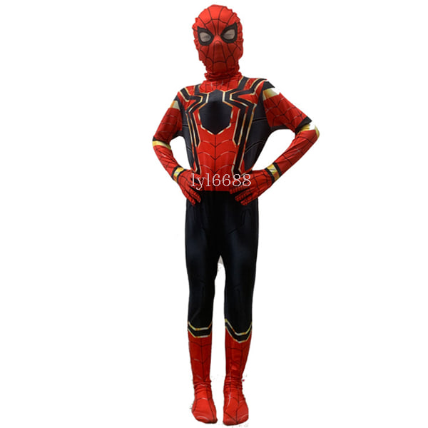 Halloween-kostyme for barn - Spider-Man tights Homecoming Expedition Iron Man drakt Iron Spider-Man 01 S