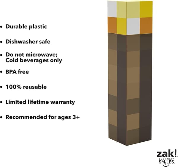 Minecraft Taskulamppu Vesipullo - Old School Gaming -vesipullo, 650 ml, BPA-vapaa