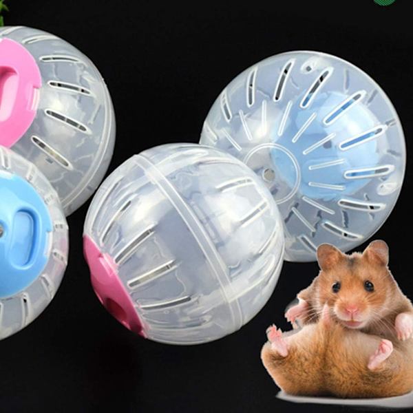 Hamsterboll Liten Djur Hamster Leksak Spår (12cm) Blå 12 cm blue