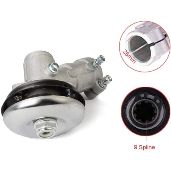 28mm girkasse for ryddesag universal gressklipper gresstrimmer motorsag 9 tenner rund