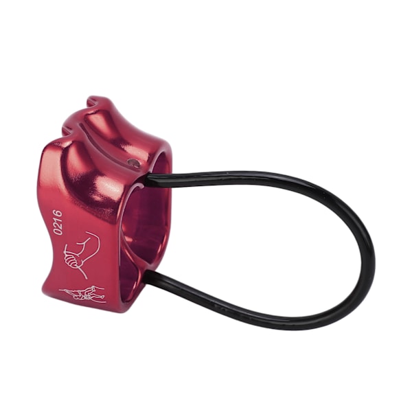 Aluminium Magnesium Alloy ATC Rappelling Descender för utomhusklättring