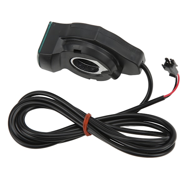 Elektrisk cykel tommelfinger gashåndtag hastighedskontrol finger gashåndtag med rødt display