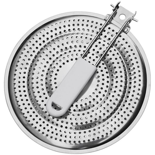 21 cm varmeplade i rustfrit stål kun til gaskomfur