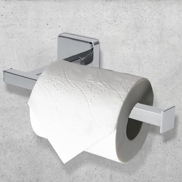 Vægmonteret toiletpapirholder, opbevaringsstativ til badeværelsespapir.
