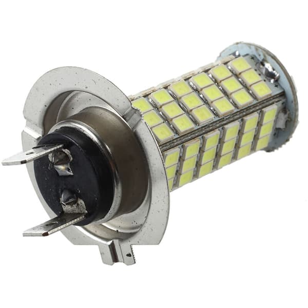 H7 PÆRE LAMPE SMD 102 LED HVIT 12V FOR BIL