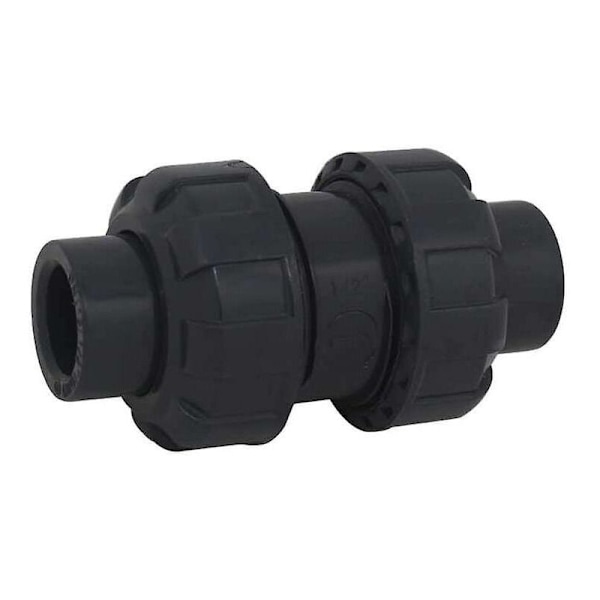 Kulbackventil 20 25 32 40 50 63mm poolbackventil envägsventil anti-återflöde pvc ventil envägsventil (Innerdiameter 32mm)