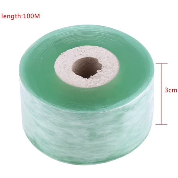 PVC Fruktträd Okuleringstejp Beskärningssax Okuleringsgren Trädgårdsredskap 3CM100M,DUBUNS