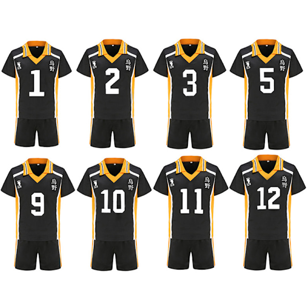 Anime Haikyuu Cosplay Kostume Karasuno High School Volleyball C HM HM HM