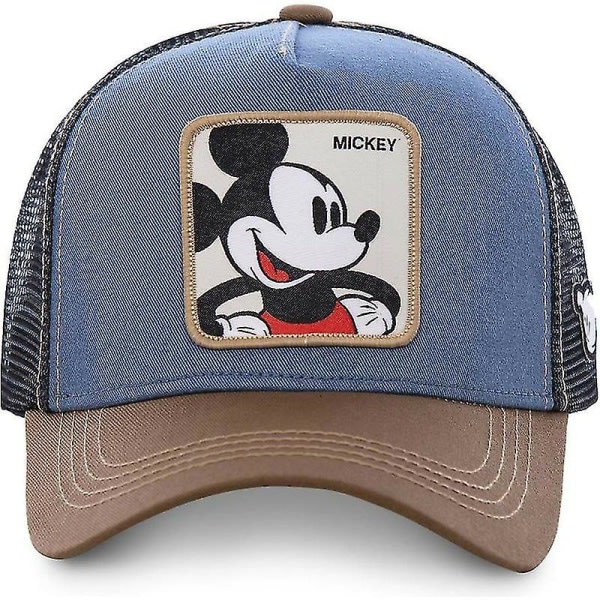 Ny mærke Anime Tegneserie Mickey DONALD Duck Snapback bomulds Cap Herrer Kvinder Hip Hop Far Mesh Hat Trucker Hat Dropshipping