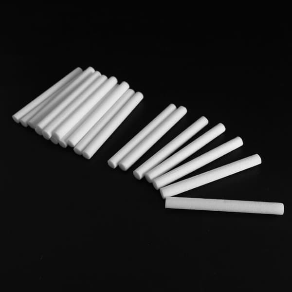 20 stk. Luftfukter Filtre Erstatning Bomullspinne for USB Aroma Diffusorer Luftfukter