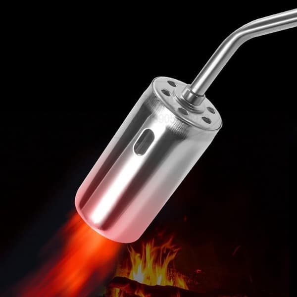 LPG flammekaster 67cm – robust rustfritt stål, dobbel bryter, for hjemme- og utendørs matlaging