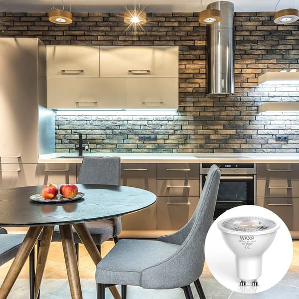 LED spotlight lampor varmvit 5w 3000k gu10 10-pack