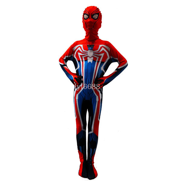 Halloween børne superhelt Spider-Man strømpebukser Homecoming Expedition Iron Man dragt performance kostume Speedy Spider-Man 02 M