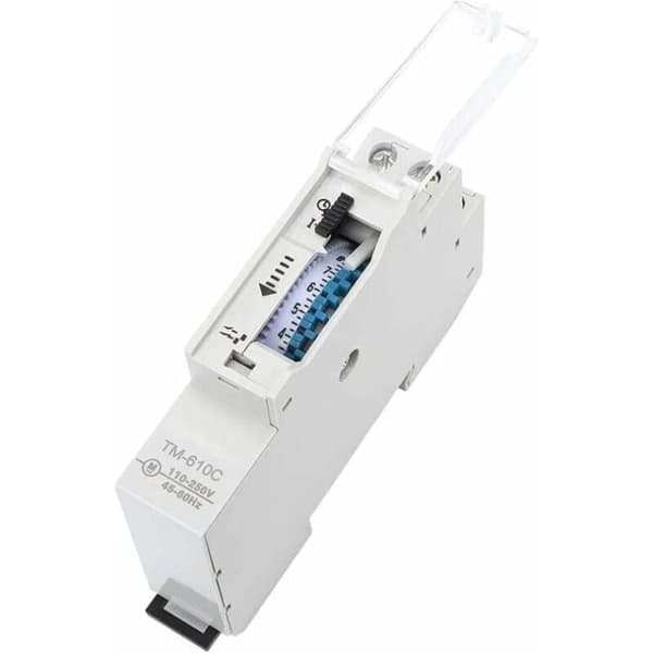 DIN-skinne Timer Relé TM610C 220V Intelligent Tidsbryter for gatelys