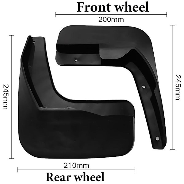 Citroen C4 L C4l 2013 2014 2015 2016 2017 Sedan - Auton etulokasuojat, korkealaatuiset