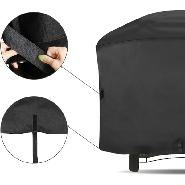 Grilllock Cover Grillskydd (Weber Q 2000 ja 3000 kaasugrilliin)
