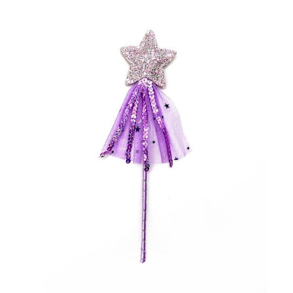 Pigesømands kostumetilbehør Purple Stars