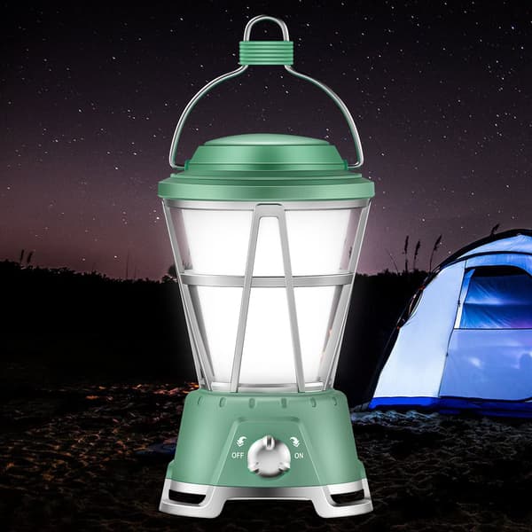 LED-campinglampe, campingbelysning USB opladbar