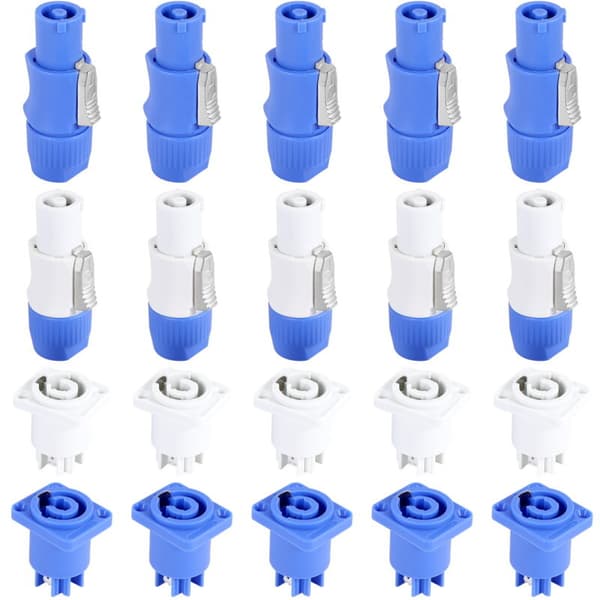 10 set Typ A NAC3FCA+NAC3MPA-1 Chassi Plug Panel adapter