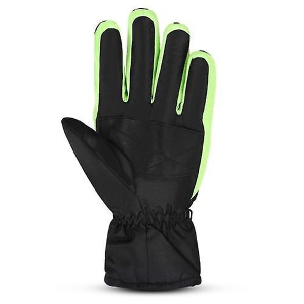 Handsker Luffer Mænd Kvinder Ski Handsker Vandtætte Åndbare Udendørs Vinter Varme Sne Sport Snowboard Handsker Pink M