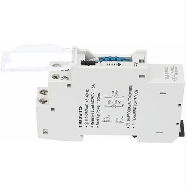 DIN-skinne Timer Relæ TM610C 220V Intelligent Tidsafbryder til Gadebelysning