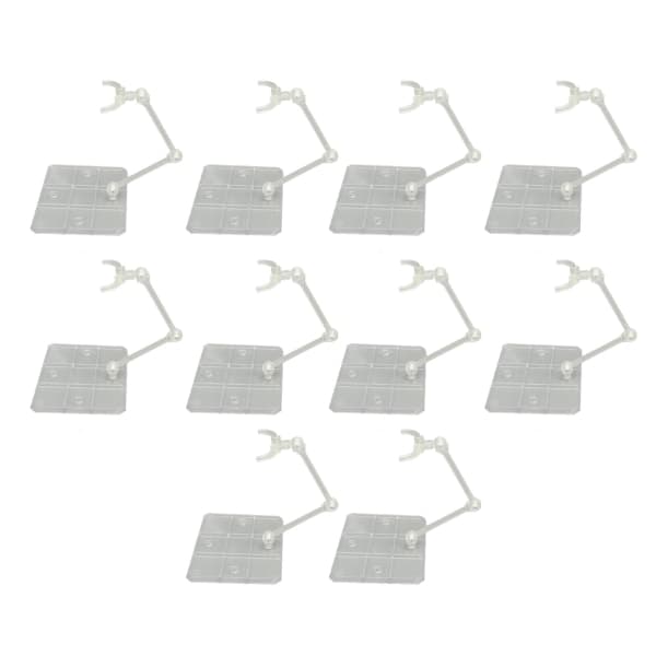 10 set actionfigur stativ transparent akryl anime figur display stativ stöd hållare bas