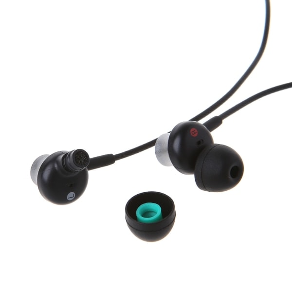 Par (XS/S/För M/L) Mjuka Silikon Öronkuddar Hörlurar Öronproppar Passar 90% In-Ear-Hölje Hörlurstillbehör