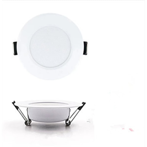 Nedfældet LED-spotlight All white 12W white light 220V
