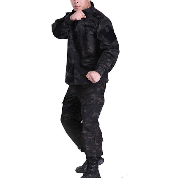 Airsoft Tactical Suits Miesten Metsästys Taisteluasu Takki -Syster-MC- S -Syster-MC- S